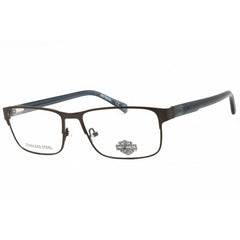 Harley Davidson Men's Eyeglasses - Matte Gunmetal Acetate Full Rim Frame | HD50062 009