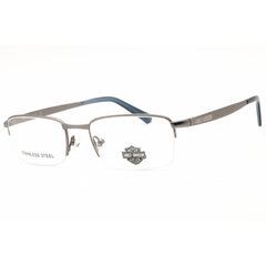 Harley Davidson Men's Eyeglasses - Matte Light Nickeltin Metal Frame | HD50098 011