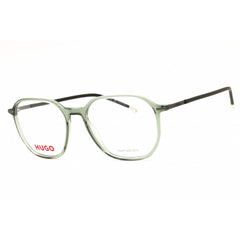 HUGO Men's Eyeglasses - Green Acetate Square Shape Full Rim Frame | HG 1272 01ED 00