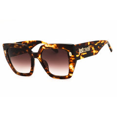 Just Cavalli Women's Sunglasses - Brown/Yellow Havana Acetate Frame | SJC021 0743