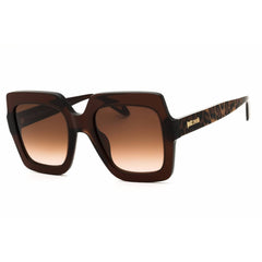Just Cavalli Women's Sunglasses - Oversized Shape Brown Acetate Frame | SJC023 0AAK