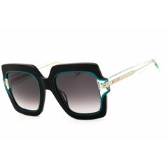 Just Cavalli Women's Sunglasses - Black/Light Green Acetate Frame | SJC023V 07M4