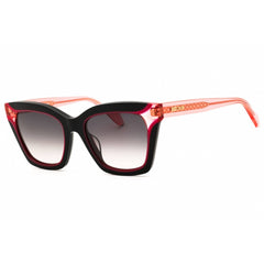 Just Cavalli Women's Sunglasses - Black/Pink Acetate Full Rim Frame | SJC024V 09P2