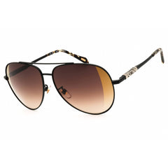Just Cavalli Unisex Sunglasses - Black/Rose Gold Metal Full Rim Frame | SJC029 305G