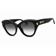 Just Cavalli Women's Sunglasses - Cat Eye Black Acetate Full Rim Frame | SJC033 0700