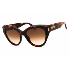 Just Cavalli Women's Sunglasses - Cat Eye Havana Acetate Full Rim Frame | SJC033 0829