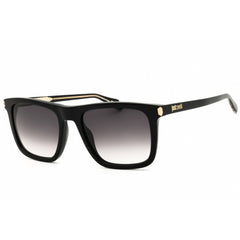 Just Cavalli Men's Sunglasses - Rectangular Shape Black Acetate Frame | SJC035 0700