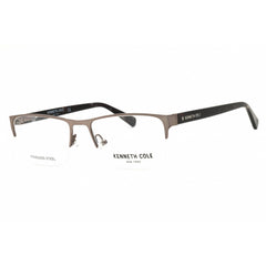 Kenneth Cole New York Men's Eyeglasses - Shiny Gunmetal Half Rim Frame | KC0313 008