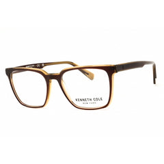Kenneth Cole New York Men's Eyeglasses - Dark Brown/Other Square Frame | KC50012 050