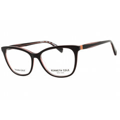 Kenneth Cole New York Women's Eyeglasses - Black/Rose Acetate Frame | KC0352 005