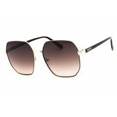 Kenneth Cole Reaction Women's Sunglasses - Gold/Black Metal Frame | KC3000 32F