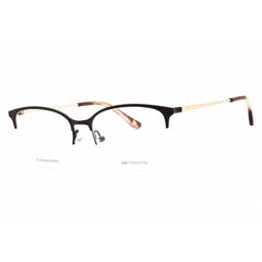 Liz Claiborne Women's Eyeglasses - Matte Violet Metal Cat Eye Frame | L 677 01JZ 00