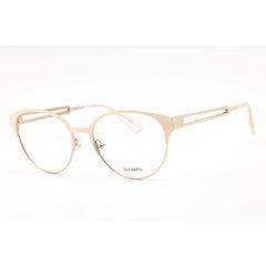Max & Co Women's Eyeglasses - Oval Shape Ivory Metal Full Rim Frame | MO5124 025