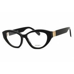 Max & Co Women's Eyeglasses - Cat Eye Shape Shiny Black Acetate Frame | MO5176 001
