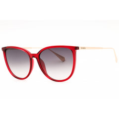 Max & Co Women's Sunglasses - Shiny Fuxia Injected Propionate Cat Eye | MO0078 75B