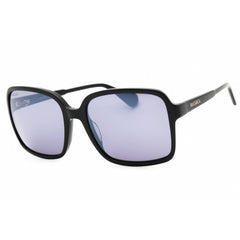 Max & Co Women's Sunglasses - Shiny Black Acetate Square Full Rim Frame | MO0079 01C