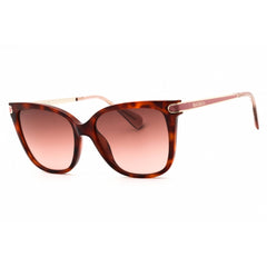 Max & Co Women's Sunglasses - Dark Havana Injected Propionate Cat Eye | MO0100 52F