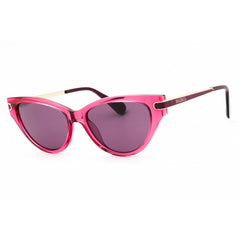 Max & Co Women's Sunglasses - Shiny Red Injected Propionate Cat Eye Frame | MO0101 66Y