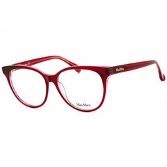 Max Mara Women's Eyeglasses - Shiny Red Acetate Cat Eye Full Rim Frame | MM5012 066