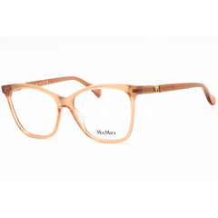 Max Mara Women's Eyeglasses - Shiny Pink Acetate Cat Eye Full Rim Frame | MM5017 072