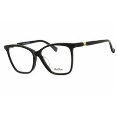 Max Mara Women's Eyeglasses - Shiny Black Acetate Cat Eye Full Rim | MM5017-F 001