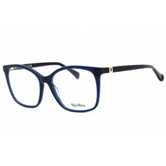 Max Mara Women's Eyeglasses - Shiny Blue Acetate Cat Eye Full Rim Frame | MM5023 090