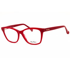 Max Mara Women's Eyeglasses - Shiny Red Acetate Cat Eye Full Rim Frame | MM5032 066