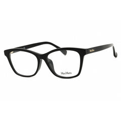 Max Mara Women's Eyeglasses - Shiny Black Acetate Cat Eye Full Rim | MM5032-F 001