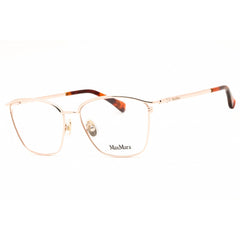 Max Mara Women's Eyeglasses - Shiny Rose Gold Select Cat Eye Full Rim | MM5056 028