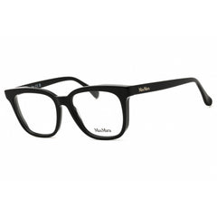 Max Mara Women's Eyeglasses - Shiny Black Acetate Square Full Rim Frame | MM5095 001