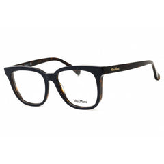 Max Mara Women's Eyeglasses - Blue/Other Acetate Square Full Rim Frame | MM5095 092