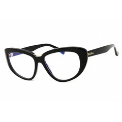 Max Mara Women's Eyeglasses - Shiny Black Acetate Cat Eye Full Rim | MM5109-B 001