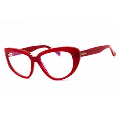 Max Mara Women's Eyeglasses - Shiny Red Acetate Cat Eye Full Rim Frame | MM5109-B 066