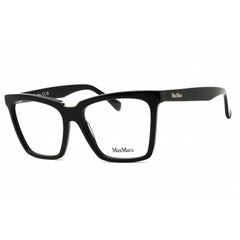 Max Mara Women's Eyeglasses - Shiny Black Acetate Cat Eye Full Rim Frame | MM5111 001
