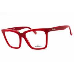 Max Mara Women's Eyeglasses - Shiny Red Acetate Cat Eye Full Rim Frame | MM5111 066