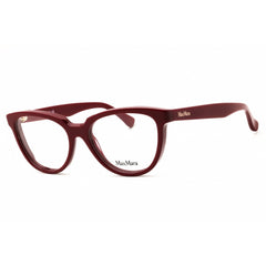 Max Mara Women's Eyeglasses - Shiny Red Acetate Cat Eye Full Rim Frame | MM5143 066