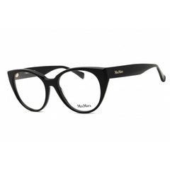 Max Mara Women's Eyeglasses - Shiny Black Acetate Cat Eye Full Rim Frame | MM5161 001