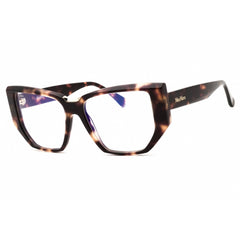 Max Mara Women's Eyeglasses - Dark Havana Acetate Cat Eye Full Rim | MM5179-B 052