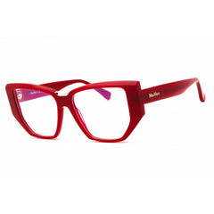 Max Mara Women's Eyeglasses - Shiny Red Acetate Cat Eye Full Rim Frame | MM5179-B 066