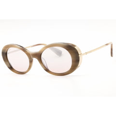 Max Mara Women's Sunglasses - Beige Horn/Gold Acetate Full Rim Frame | MM0080 60G