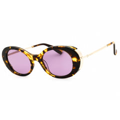 Max Mara Women's Sunglasses - Blonde Havana/Gold Acetate Full Rim Frame | MM0080 53Y