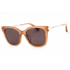 Max Mara Women's Sunglasses - Shiny Beige Acetate Rectangular Frame | MM0115-K 57E