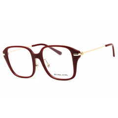Michael Kors Women's Eyeglasses - Oversized Shape Red Acetate Frame | 0MK4131D 4004
