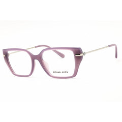 Michael Kors Women's Eyeglasses - Rectangular Shape Light Iris Frame | 0MK4134U 4005