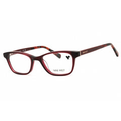 Nine West Women's Eyeglasses - Crystal Burgundy Acetate Cat Eye Frame | NW5199N 602
