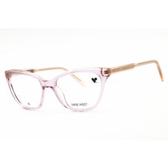 Nine West Women's Eyeglasses - Lilac/Peach Laminate Acetate Cat Eye Frame | NW5219 557