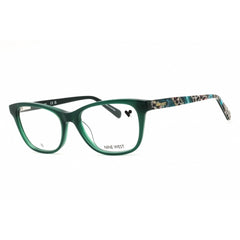 Nine West Women's Eyeglasses - Emerald Milky Acetate Cat Eye Full Rim | NW5227 340