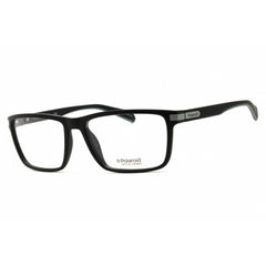 Polaroid Core Men's Eyeglasses - Matte Black Plastic Rectangular | Pld D 354 0003 00