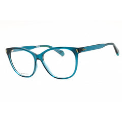 Polaroid Core Women's Eyeglasses - Teal Plastic Cat Eye Full Rim | PLD D463 0ZI9 00