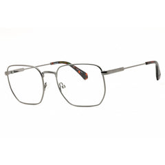Polaroid Core Men's Eyeglasses - Dark Ruthenium Metal Geometric | PLD D485 0KJ1 00